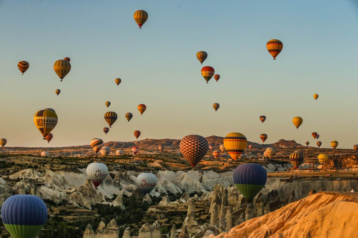 Kelionė oro balionu Kapadokijoje